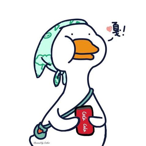鸭子情侣头像
