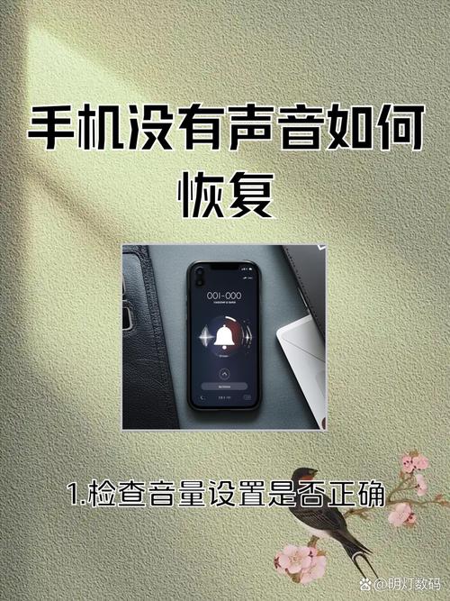 苹果6没声音了如何恢复正常