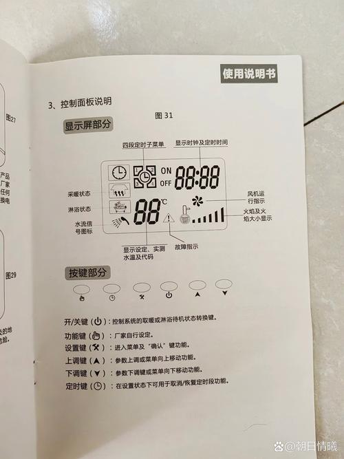 月兔空调说明书图图标