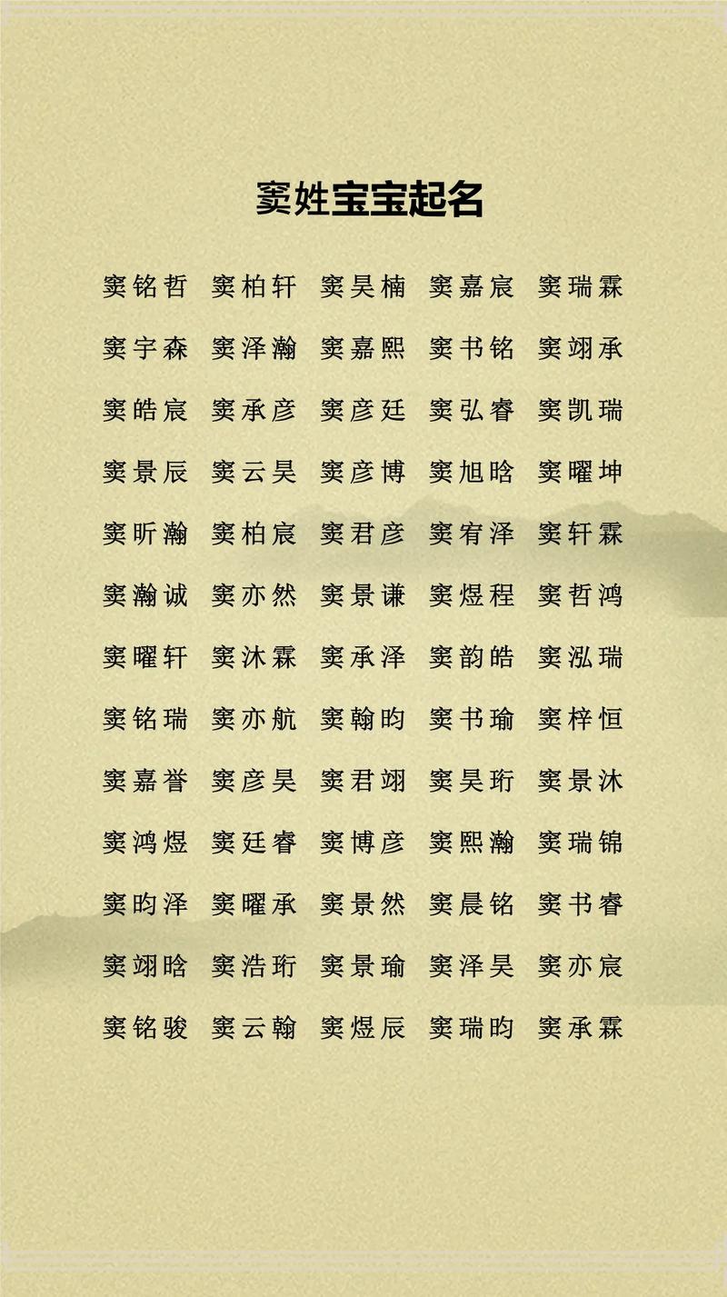 取名字用哪个qi比较好