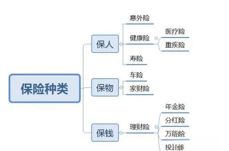保险分类图