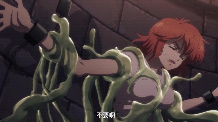 女孩居然把史莱姆吃了