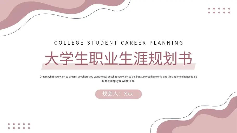 职业生涯规划ppt免费模板