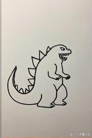 6岁～12岁画哥斯拉