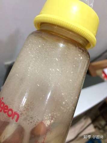 奶粉为什么有泡泡和结团