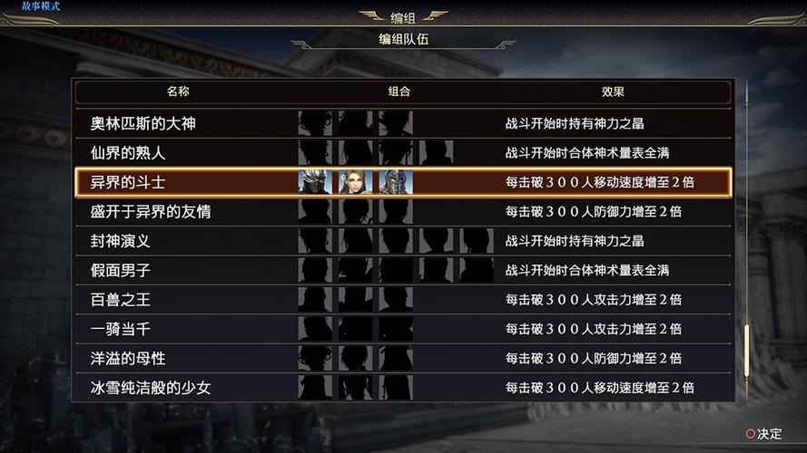 无双大蛇3u 特殊组合截图