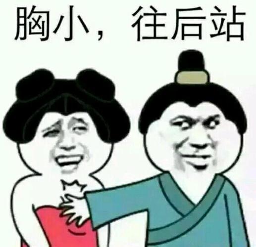 胸小小的 说话拽拽的表情包