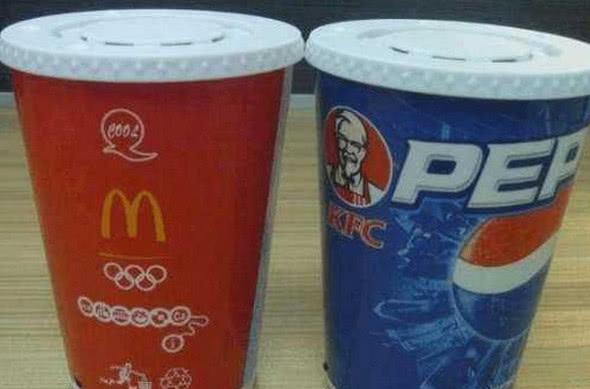 麦当劳百事可乐