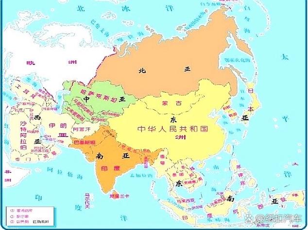 西亚和南亚属于哪个板块