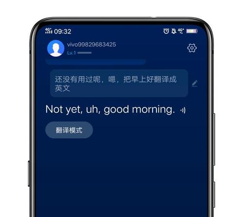vivo手机中英文翻译功能