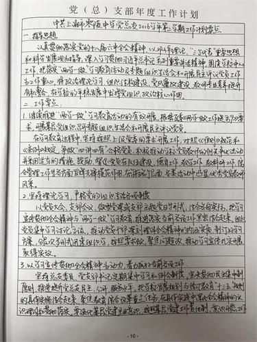 党委会议记录