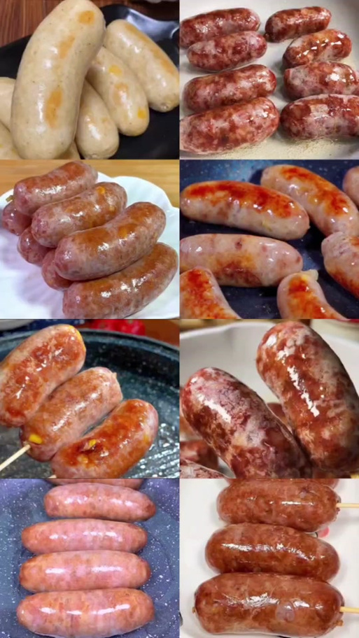 自己在家灌肉肠的做法