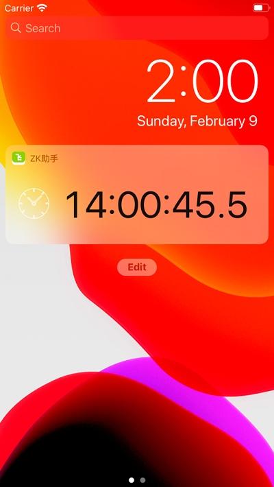 ZK秒杀时钟悬浮APP