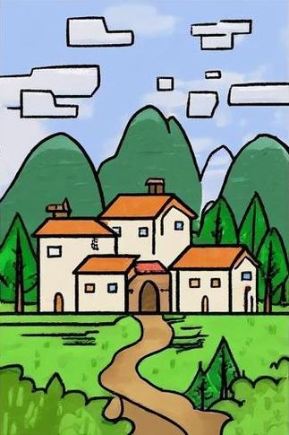 我的世界美术画