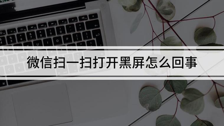 为什么微信扫一扫是黑屏