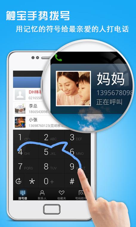 拨号不显示联系人