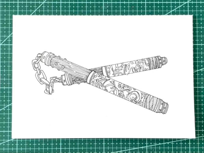 双截棍·神龙怎么画