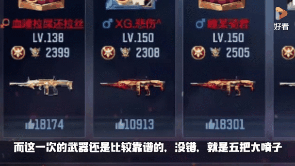 穿越火线喷子大全