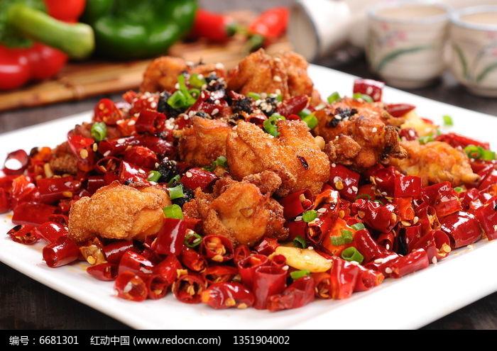 辣子鸡的制作方法