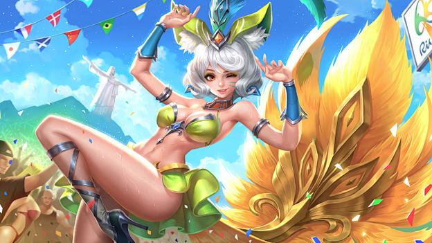 妲己热情桑巴第一代模型
