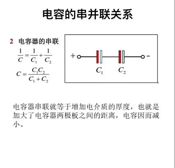 电容串联和并联的计算截图