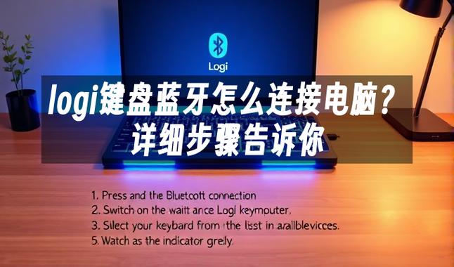 logi蓝牙键盘怎么连接电脑
