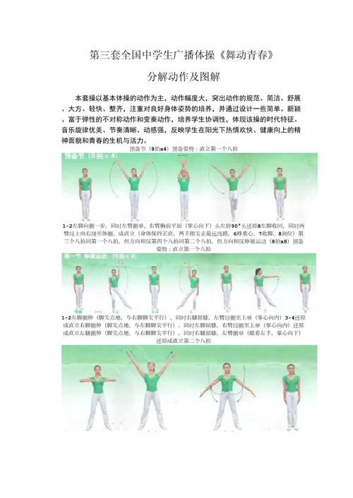 《舞动青春》分解教学