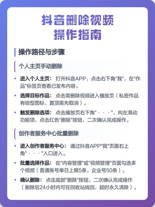 抖音分享的视频怎么删除