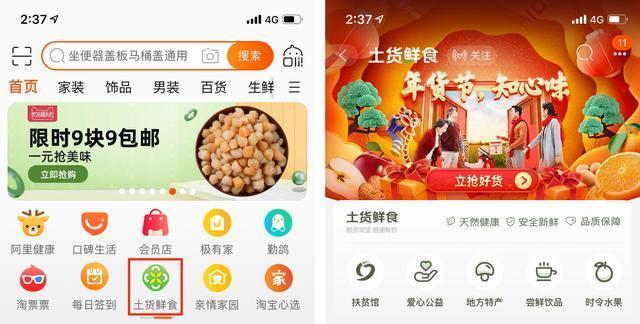 手淘首页访问
