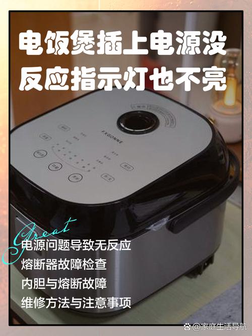 电饭煲的显示屏不亮了