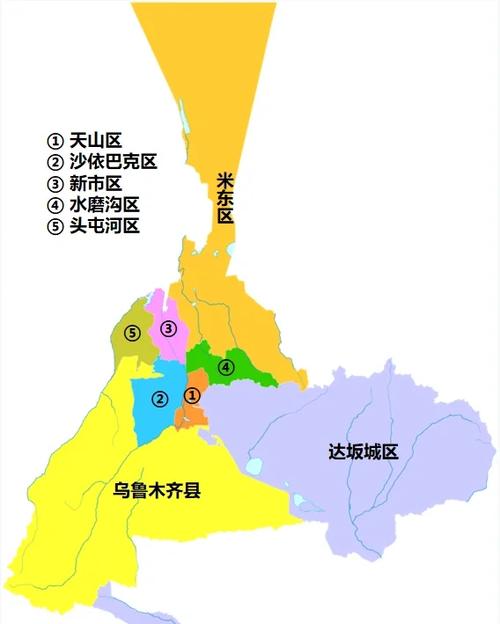 乌鲁木齐市详细地图