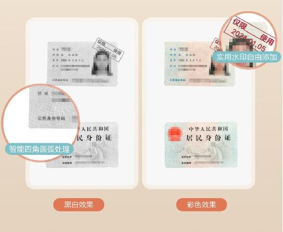 身份证正确加水印图片