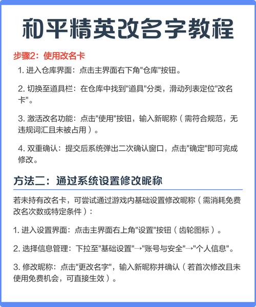 和平精英ID改名技巧