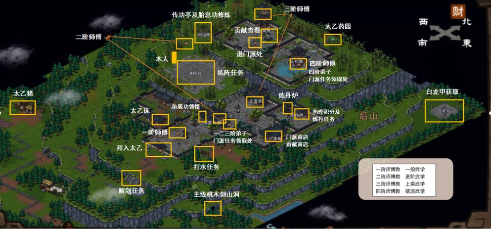 烟雨江湖门派传功在哪