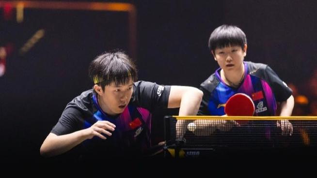 王楚钦孙颖莎晋级混双八强
