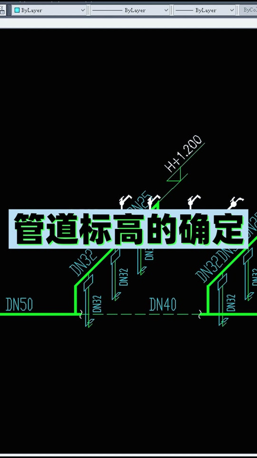 管道标高的表示方法