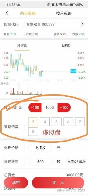 股票虚拟盘