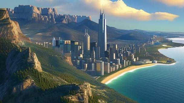 城市天际线地形mod游戏截图