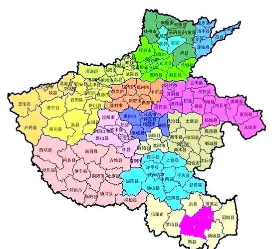 南阳市地图缩略图