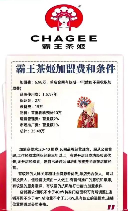 霸王茶姬加盟