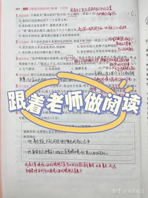 女儿与我的阅读答案