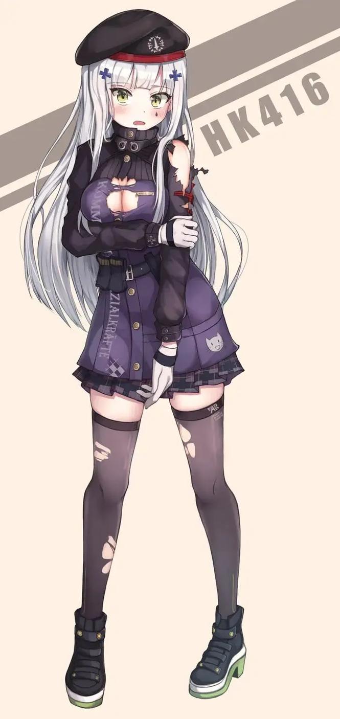 少女前线ak12大破