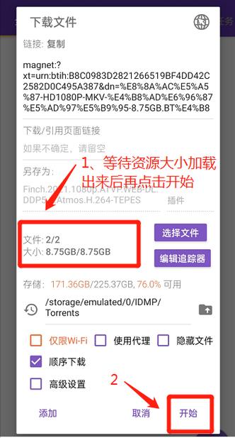 idm下载bt协议的资源方法