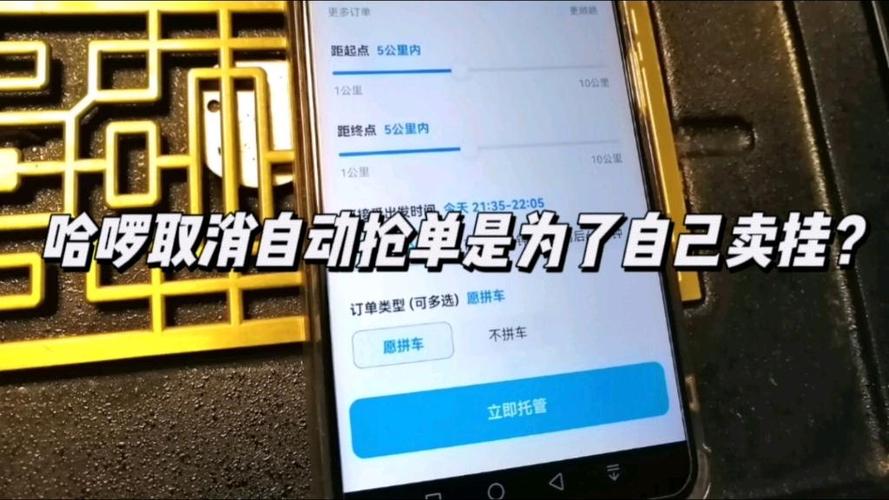 哈啰怎么关闭自动抢单功能
