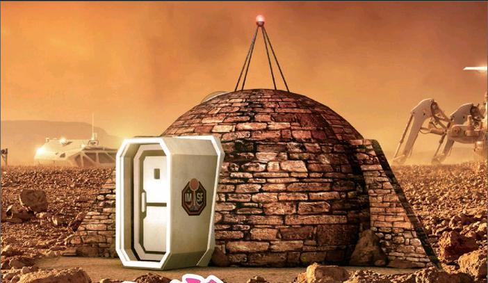 泰拉瑞亚火星砖造的房子图标