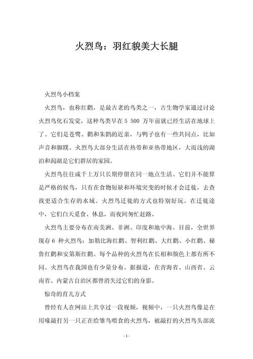 火烈鸟故事配音是谁