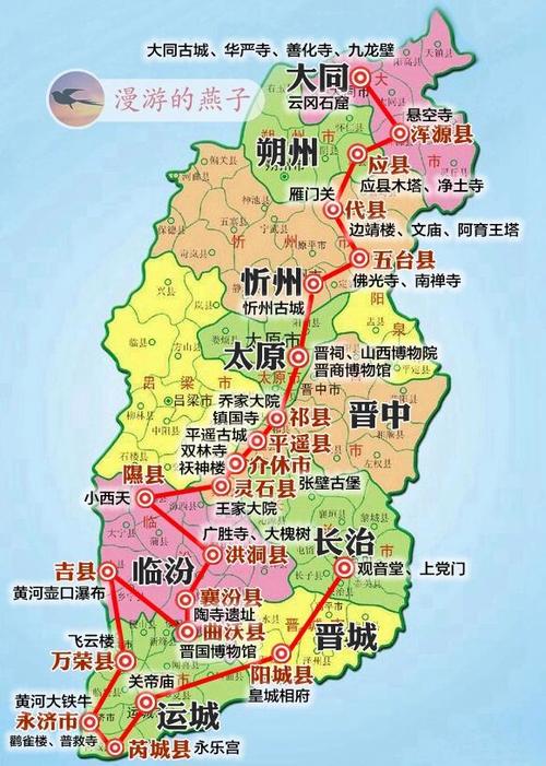 山西七日游经典路线