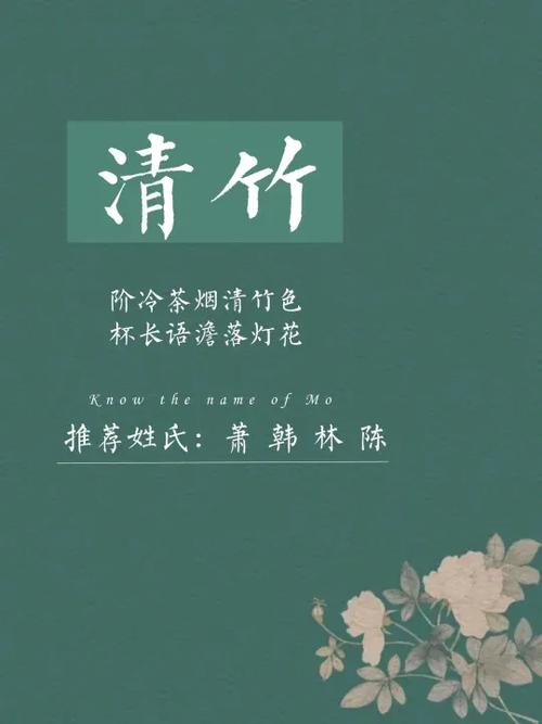 清竹取名一般人压不住吗