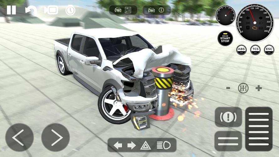 三轮车跟私家车碰了