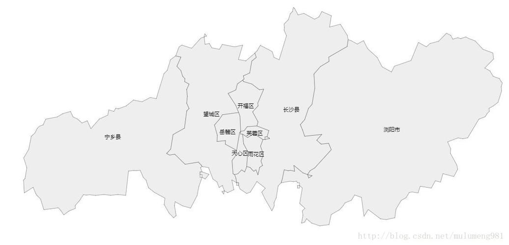 湖南长沙地图